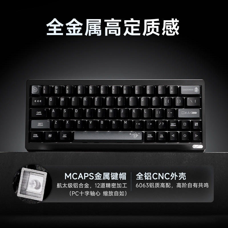 لوحة مفاتيح مخصصة Wuyan Quadra - مراجعة Gaming Keyboard No Number Pad وسعره