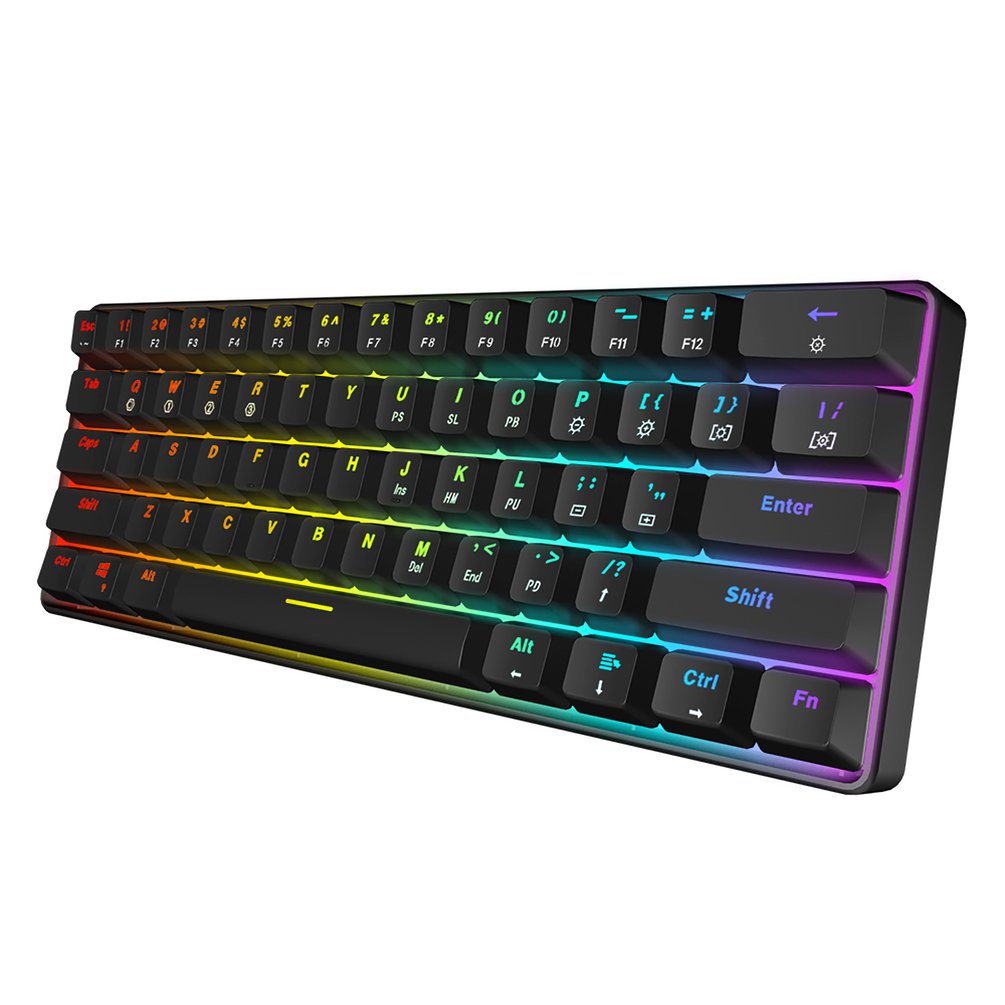 SKYLOONG GK61 لوحة مفاتيح ألعا - مراجعة Gaming Keyboard Mobile وسعره