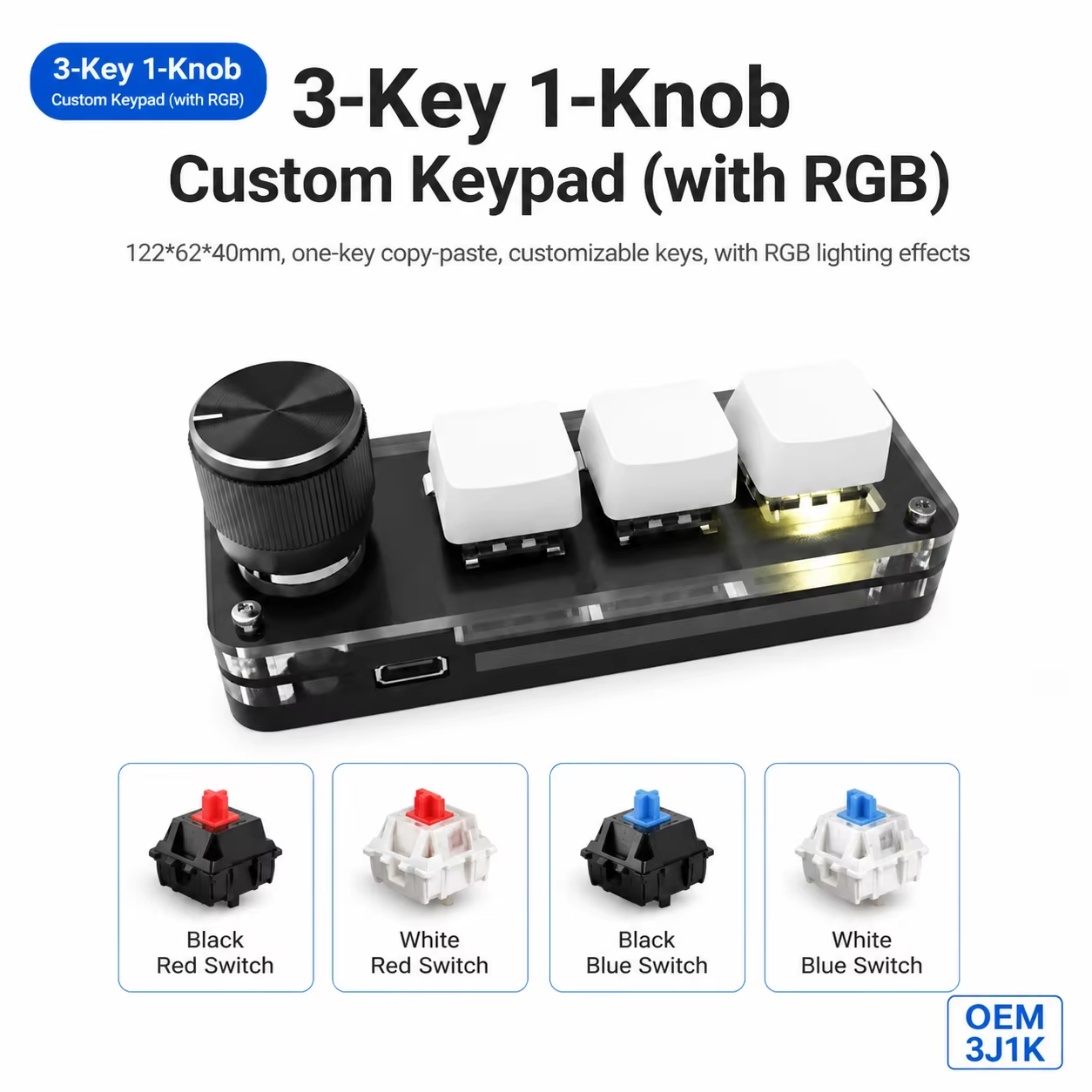 لوحة مفاتيح ميكانيكية قابلة لل - مراجعة Gaming Keyboard No Number Pad وسعره