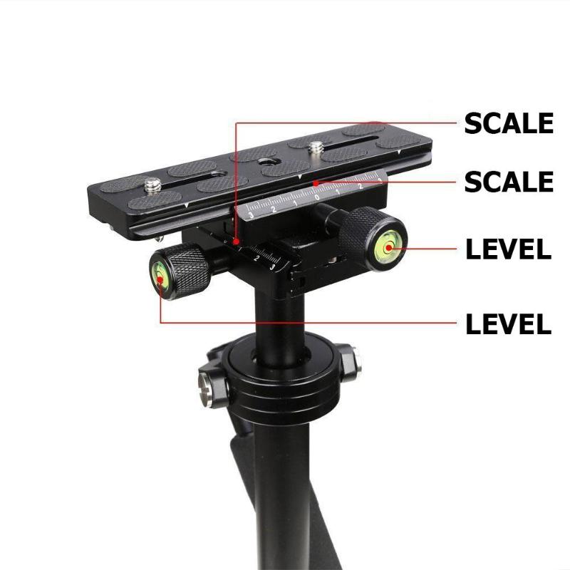 S40 يده سبائك الألومنيوم فيديو - مراجعة Stabilizer Screw In وسعره