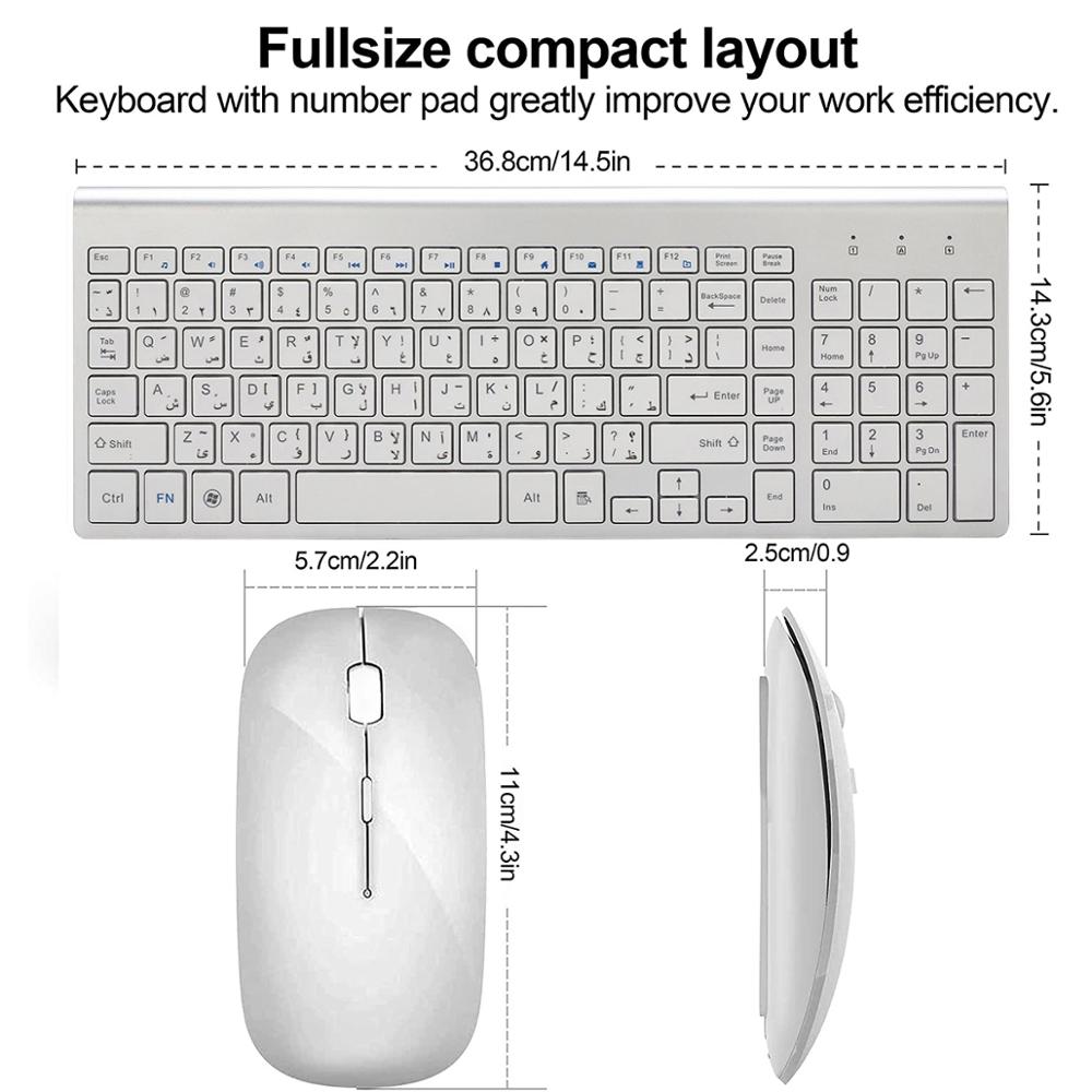 مجموعة لوحة مفاتيح لاسلكية رفي - مراجعة Gaming Keyboard Mobile وسعره