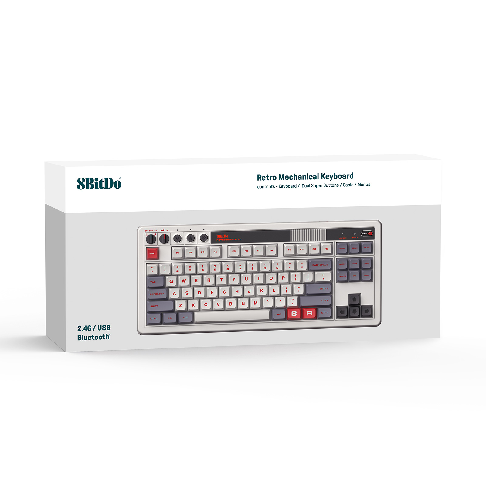لوحة مفاتيح ميكانيكية 8Bitdo R - مراجعة Gaming Keyboard Bluetooth وسعره
