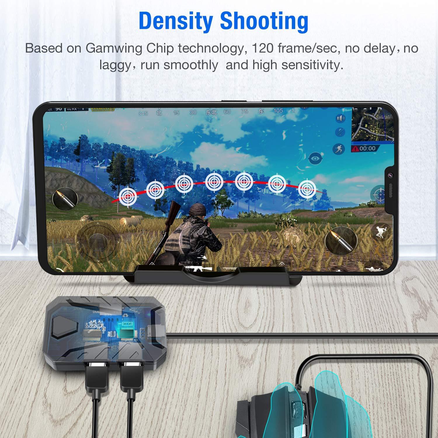 محول ألعاب الهاتف المحمول مجمو - مراجعة Gaming Keyboard Mobile وسعره