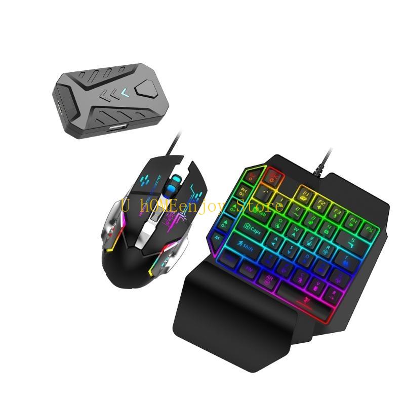 محول لوحة مفاتيح وماوس للألعاب - مراجعة Gaming Keyboard And Mouse Converter For Mobile وسعره