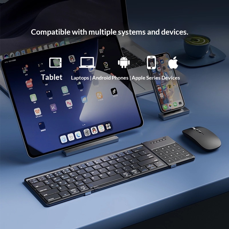 لوحة مفاتيح بلوتوث لاسلكية ثلا - مراجعة Gaming Keyboard Wireless وسعره