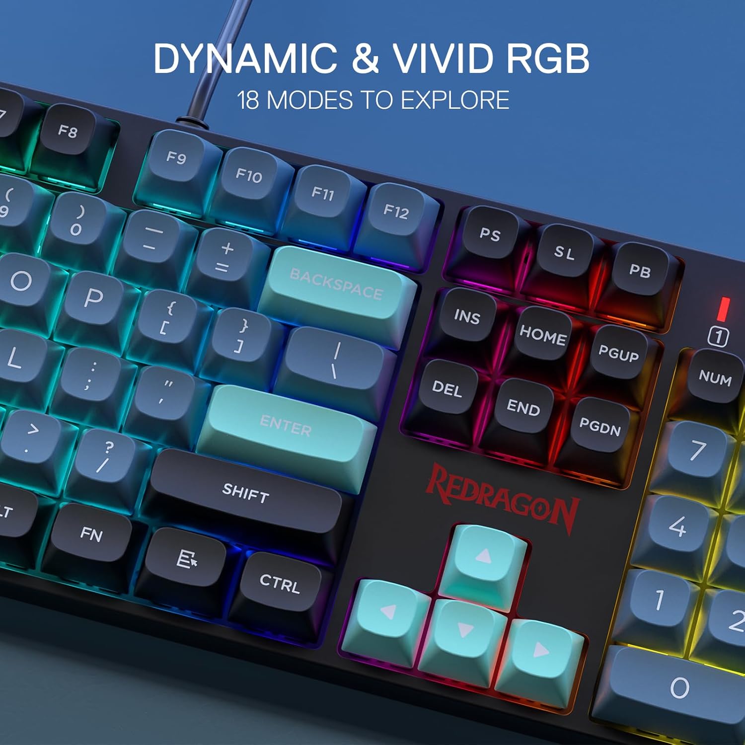 Redragon K582 SE سلكي RGB 104  - مراجعة Gaming Keyboard Mobile وسعره