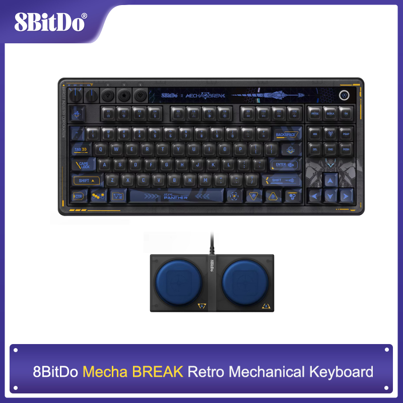 لوحة مفاتيح ميكانيكية 8BitDo R - مراجعة Gaming Keyboard Bluetooth وسعره