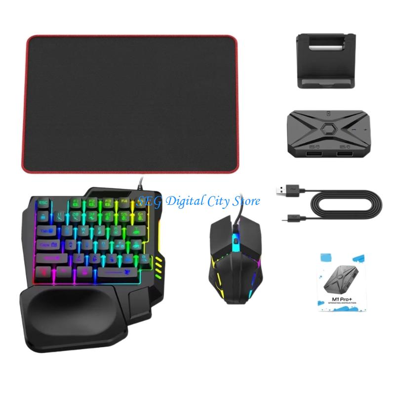 محول ماوس لوحة مفاتيح ألعاب ال - مراجعة Gaming Keyboard And Mouse Converter For Mobile وسعره