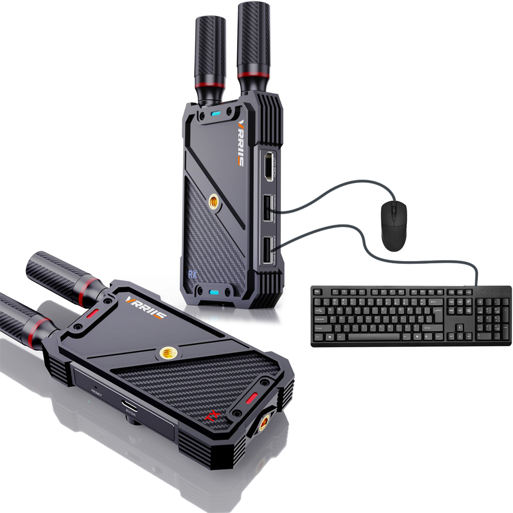 VRRIIS WL082K 400m لاسلكي HDMI - مراجعة Gaming Keyboard Wireless وسعره